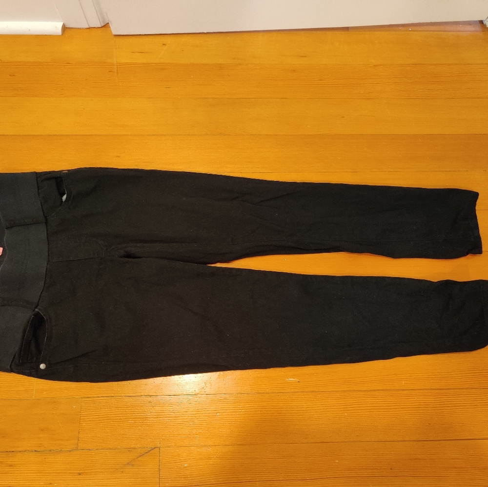 Maternal America black maternity pants, size small